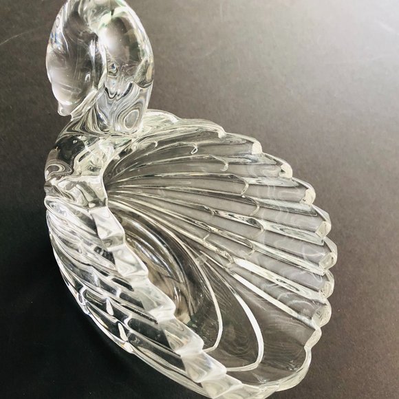 VINTAGE Crystal Swan Lead Crystal West Germany - Picture 3 of 7